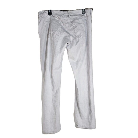 Travis Mathew pants mens size 34 light Gray performance Golf chino - Picture 3 of 6